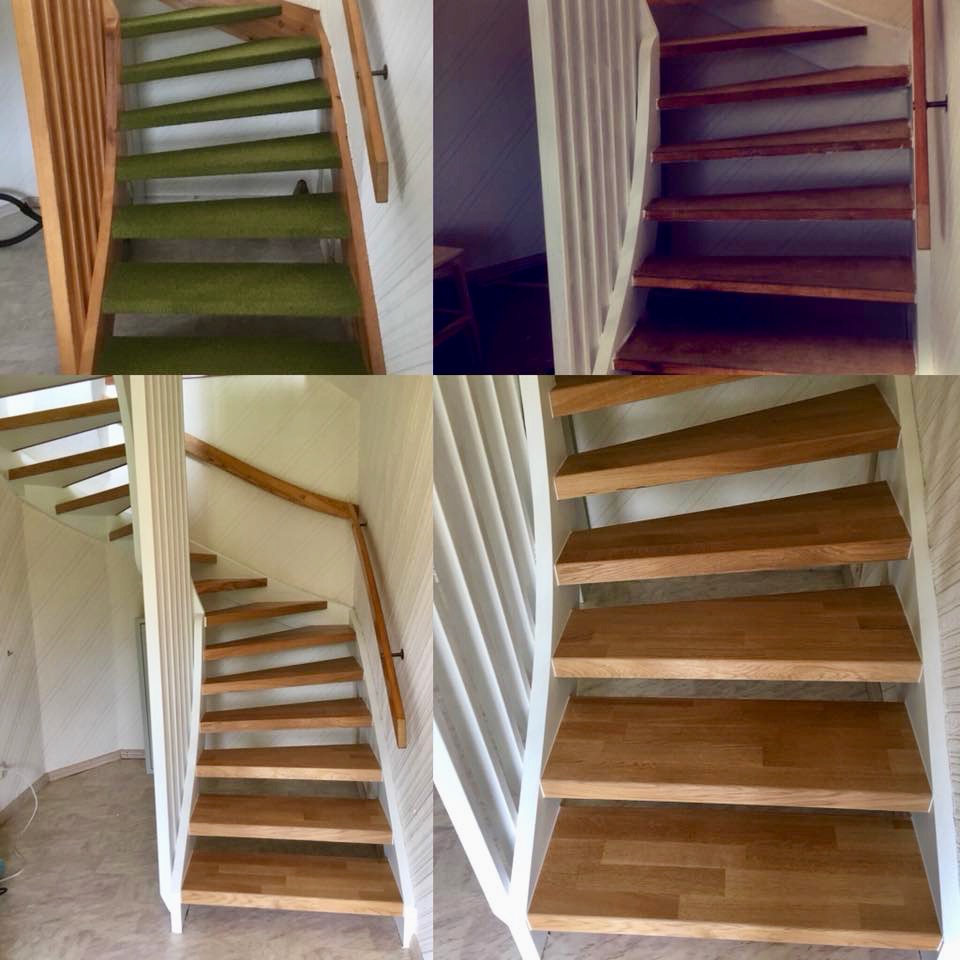 Trapprenovering pris